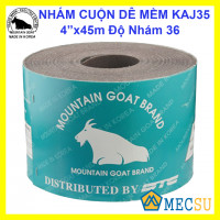 Nhám Cuộn Dê Mềm MOUNTAIN GOAT KAJ35 4"x45m Độ Nhám 36