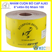 Nhám Cuộn Bò Cạp Mềm SCORPION AJ63 6"x45m Độ Nhám 100