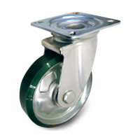 Bánh Xe PU 3Inch-180Kg/Bánh Ethos 661PUZ075J01 (Xoay)