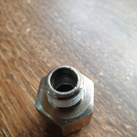 [Ngừng Kinh Doanh] Đầu Nối Khí Thẳng Ren Ngoài Phi 12 mm - PT1/4 Đen Airtac PC1202D