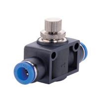 Van Tiết Lưu Khí Nén Inox 303 Pisco SJSC8-04A