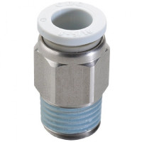 Đầu Nối Nhanh Khí Nén Trắng Phi 4 mm M6 CDC MPC 04M6N-W