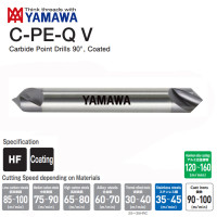 Mũi Khoan Tâm C-PE-Q V 10x3x90° YAMAWA VCPE010Q