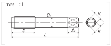Mũi Taro Xoắn SP 2 PF 1/8''-28 YAMAWA SH2F02K_drawing