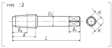 Mũi Taro Ống SP NPT 3/4''-14 YAMAWA SNPT12Q_drawing