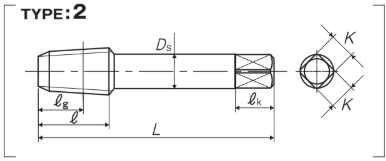 Mũi Taro Ống S-NPT 3/8''-18 YAMAWA TISNT06O6_drawing