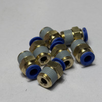Đầu Nối Nhanh Khí Nén Xanh Phi 6 mm 1/4" CDC MPC 0602