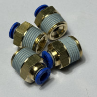 Đầu Nối Nhanh Khí Nén Xanh Phi 6 mm 3/8" CDC MPC 0603