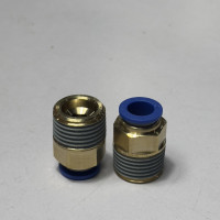 Đầu Nối Nhanh Khí Nén Xanh Phi 10 mm 1/2