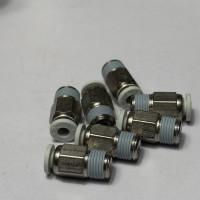 Đầu Nối Nhanh Khí Nén Trắng Phi 4 mm 1/8