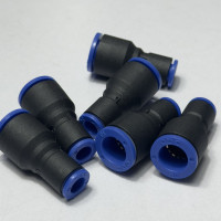 Đầu Nối Nhanh Khí Nén Giảm Phi 10x06 mm Màu Đen CDC MPG 1006