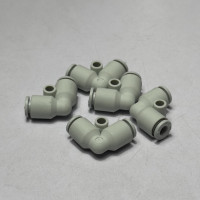 Đầu Nối Nhanh Khí Nén Cong Phi 4 mm Màu Trắng CDC MPUL 04-W