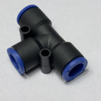 Đầu Nối Nhanh Khí Nén Chữ T Phi 10 mm Màu Đen CDC MPUT 10