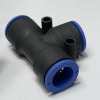 Đầu Nối Nhanh Khí Nén Chữ T Phi 16 mm Màu Đen CDC MPUT 16