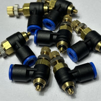 Van Tiết Lưu Khí Nén Phi 4 mm Ren Ngoài M3 CDC MSC 04M3