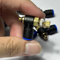 Van Tiết Lưu Khí Nén Phi 4 mm Ren Ngoài M5 CDC MSC 04M5