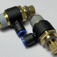 Van Tiết Lưu Khí Nén Phi 6 mm Ren Ngoài 3/8