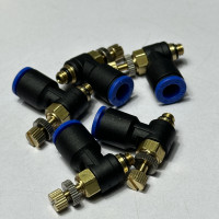 Van Tiết Lưu Khí Nén Phi 6 mm Ren Ngoài M5 CDC MSC 06M5