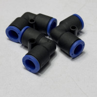 Đầu Nối Nhanh Khí Nén Cong Phi 8 mm Màu Đen CDC MPUL 08