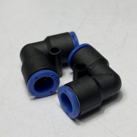 Đầu Nối Nhanh Khí Nén Cong Phi 10 mm Màu Đen CDC MPUL 10