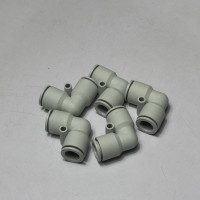 Đầu Nối Nhanh Khí Nén Cong Phi 12 mm Màu Trắng CDC MPUL 12-W