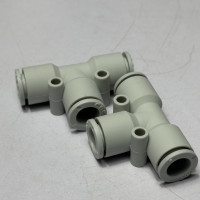 Đầu Nối Nhanh Khí Nén Chữ T Phi 8 mm Màu Trắng CDC MPUT 08-W