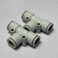 Đầu Nối Nhanh Khí Nén Chữ T Phi 10 mm Màu Trắng CDC MPUT 10-W