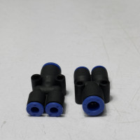 Đầu Nối Nhanh Khí Nén Chữ Y Phi 6x4 mm Màu Đen CDC MPW 0604