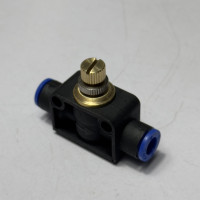 Van Tiết Lưu Khí Nén Thẳng OD 6 mm CDC MSF 06