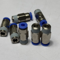 Đầu Nối Nhanh Khí Nén Tự Ngắt Phi 4 mm-1/4 inch CDC SPC 0401