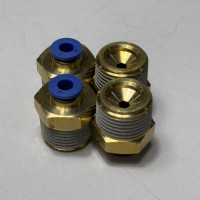 Đầu Nối Nhanh Khí Nén Xanh Phi 4 mm 3/8" CDC MPC 0403
