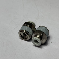 Đầu Nối Nhanh Khí Nén Trắng Phi 6 mm 3/8