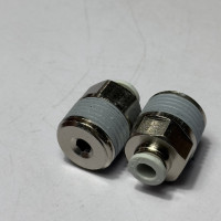 Đầu Nối Nhanh Khí Nén Trắng Phi 6 mm 1/2