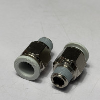 Đầu Nối Nhanh Khí Nén Trắng Phi 12 mm 1/4