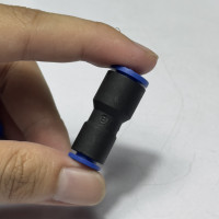 Đầu Nối Nhanh Khí Nén Giảm Phi 8x06 mm Màu Đen CDC MPG 0806