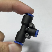 Đầu Nối Nhanh Khí Nén Chữ T Phi 6 x 04 mm CDC MPGT 0604