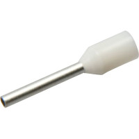 Cosse Pin Rỗng Nhựa 0.5mm Màu Trắng KST E0506-WHITE