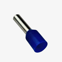 Cosse Pin Rỗng Nhựa 16mm-Màu Xanh Dương KST E16-12-BLUE