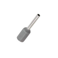 Cosse Pin Rỗng Nhựa 2.5mm-Màu Xám KST E2510-GREY