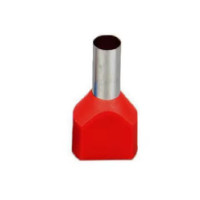 Cosse Pin Đôi Có Nhựa 1.5mm Màu Đỏ KST TE1512-RED
