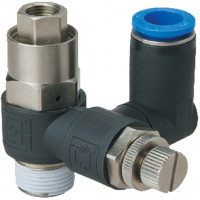 Van Tiết Lưu Khí Nén Phi 6 (R1/8xM5) CDC PVSC 0601