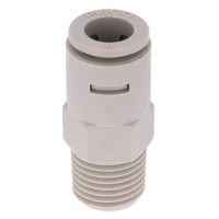 Đầu Nối Nhanh Khí Nén Dạng Thẳng Thân Lục Giác Ren Ngoài Pisco APC8-01-E-TP