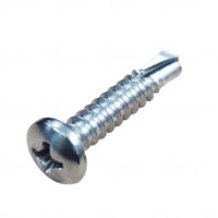 Vít Tự Khoan Đầu Tròn Inox 410 M4.2x25 (#8-18)