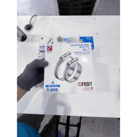 Đai Siết Cổ Dê Inox 304 - Orbit Dùng Cho Ống 100-125mm
