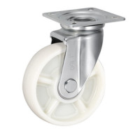Bánh Xe Nylon  Xoay Không Phanh D100 UKAI PBJ-100