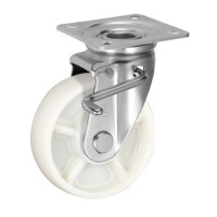 Bánh Xe Nylon  Xoay Có Phanh D100 UKAI PBJB-100