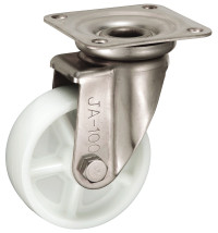Bánh Xe Nylon Càng Inox Xoay Không Phanh D100 UKAI PBJA-100