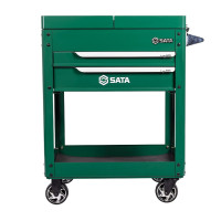 Xe Đẩy Đựng Dụng Cụ 2 Ngăn 603x451x116mm Sata 95112