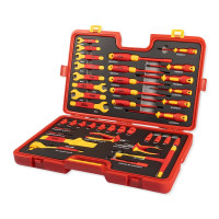 Bộ Dụng Cụ Cách Điện 1000V 39 Chi Tiết Sata AE9102