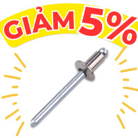 Rivet Inox Chân Thép Có Sẵn